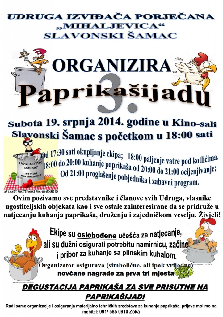 Paprikašijada plakat